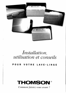 Mode d’emploi Thomson AP851 Lave-linge