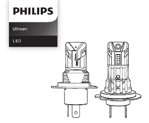 मैनुअल Philips LUM11012U2500C2 Ultinon कार हैडलाइट