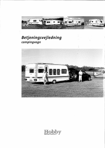 Brugsanvisning Hobby Prestige Esche 610 UF (2004) Campingvogn