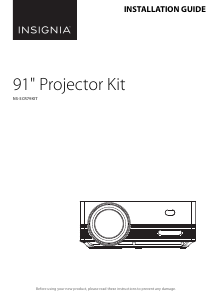 Manual Insignia NS-SCR79KIT Projector