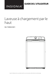 Mode d’emploi Insignia NS-TWM35W1 Lave-linge