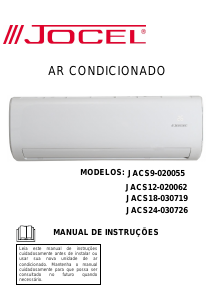 Manual Jocel JACS18-030719 Ar condicionado