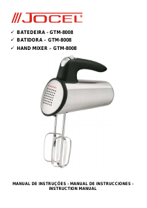 Handleiding Jocel GTM-8008 Handmixer