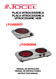 Manual de uso Jocel JP2V002044 Placa