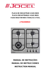 Manual de uso Jocel JP4GI008923 Placa
