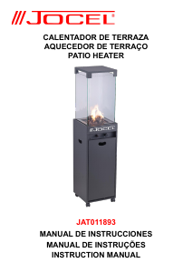 Handleiding Jocel JAT011893 Terrasverwarmer