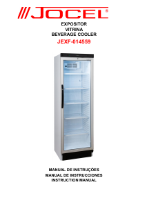 Manual Jocel JEXF-014559 Refrigerator