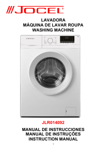 Manual Jocel JLR014092 Washing Machine