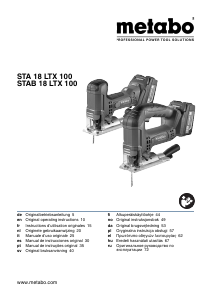 Manual Metabo STA 18 LTX 100 Jigsaw