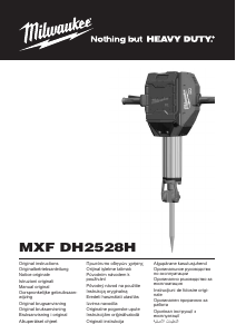 Manual Milwaukee MXF DH2528H-602 Martelo de percussão