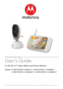 Handleiding Motorola COMFORT85-3 CONNECT Babyfoon