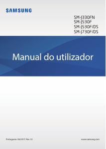 Manual Samsung SM-J730FZDDTPH Galaxy J7 Telefone celular