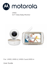 Manual Motorola VM55-4 Baby Monitor