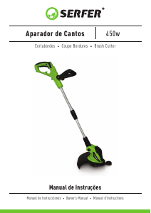 Manual Serfer 3680 Aparador de relva