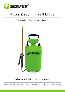 Manual Serfer 2041 Pulverizador para jardim