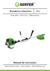 Manual Serfer 3585-43 Roçadora