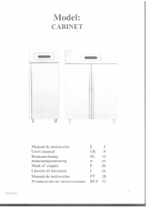Manual de uso Saro G 920 Refrigerador
