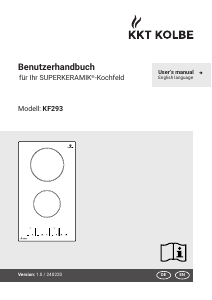 Bedienungsanleitung KKT Kolbe KF293 Kochfeld