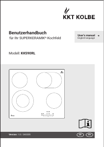 Bedienungsanleitung KKT Kolbe KK590RL Kochfeld