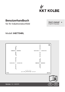 Bedienungsanleitung KKT Kolbe IH87704RL Kochfeld