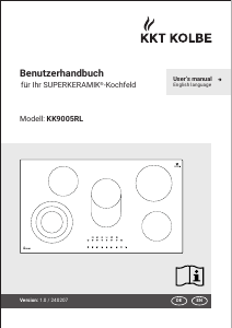 Bedienungsanleitung KKT Kolbe KK9005RL Kochfeld