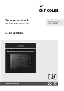 Manual KKT Kolbe EB8317HC Oven