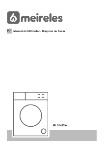 Manual Meireles MLS 1485 W Máquina de secar roupa