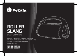 Εγχειρίδιο NGS Roller Slang Ηχείο