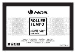 Εγχειρίδιο NGS Roller Tempo Ηχείο