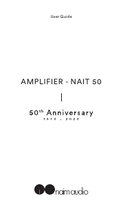 Manual de uso Naim NAIT 50 Amplificador