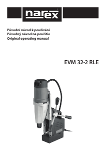 Handleiding Narex EVM 32-2 RLE Kolomboormachine