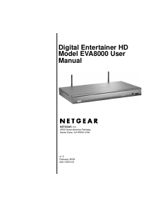 Handleiding Netgear EVA8000 Mediaspeler