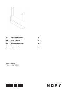 Bedienungsanleitung Novy 7555 Mood Dunstabzugshaube