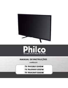 Manual Philco PH32B51DSGW Televisor LED