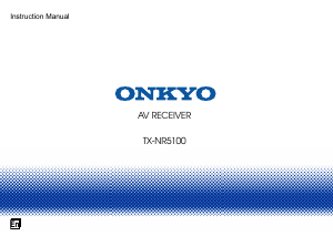 Handleiding Onkyo TX-NR5100 Receiver