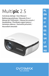 Instrukcja Overmax Multipic 2.5 Projektor