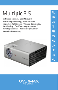Manual de uso Overmax Multipic 3.5 Proyector