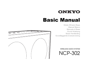 Handleiding Onkyo NCP-302 Home cinema set