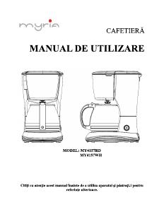 Manual Myria MY4157D Coffee Machine