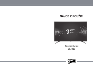 Manual GoSat GS3210 LED Television