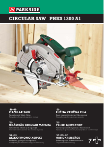 Manual Parkside IAN 54379 Circular Saw