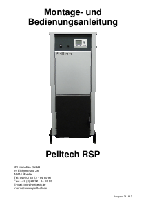 Bedienungsanleitung Pelltech RSP 40 Pelletbrenner