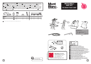 Brugsanvisning Mont Blanc AMC 5001 Tagbagagebærere