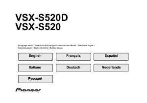 Manual Pioneer VSX-S520D Receiver