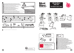 Manuale Mont Blanc AMC 5003 Barre portatutto