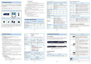 Manual Planet GSW-1820HP Switch