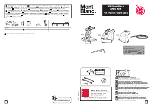 Instrukcja Mont Blanc AMC 5004 Belka dachowy