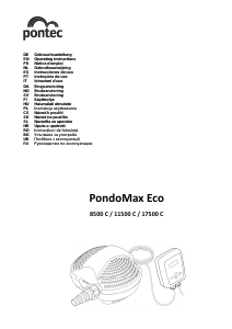 Használati útmutató Pontec Pondomax Eco 11500 C Szökőkút