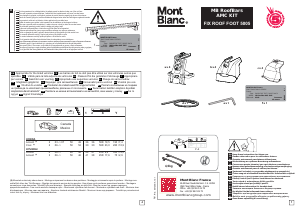 Bruksanvisning Mont Blanc AMC 5005 Takräcke