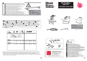 Руководство Mont Blanc AMC 5005 Автобагажник